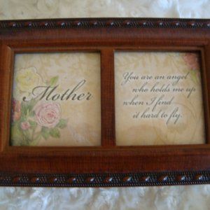 New Cottage Garden Sanko Mother Woodgrain Keepsake Music Box